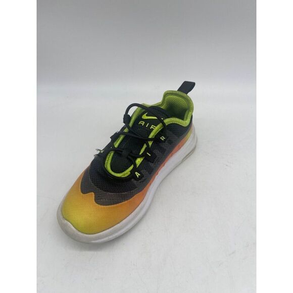 Nike Kids Air Max Axis LU2 Black Volt Orange Slip- On Shoe Size 10C - Picture 3 of 10